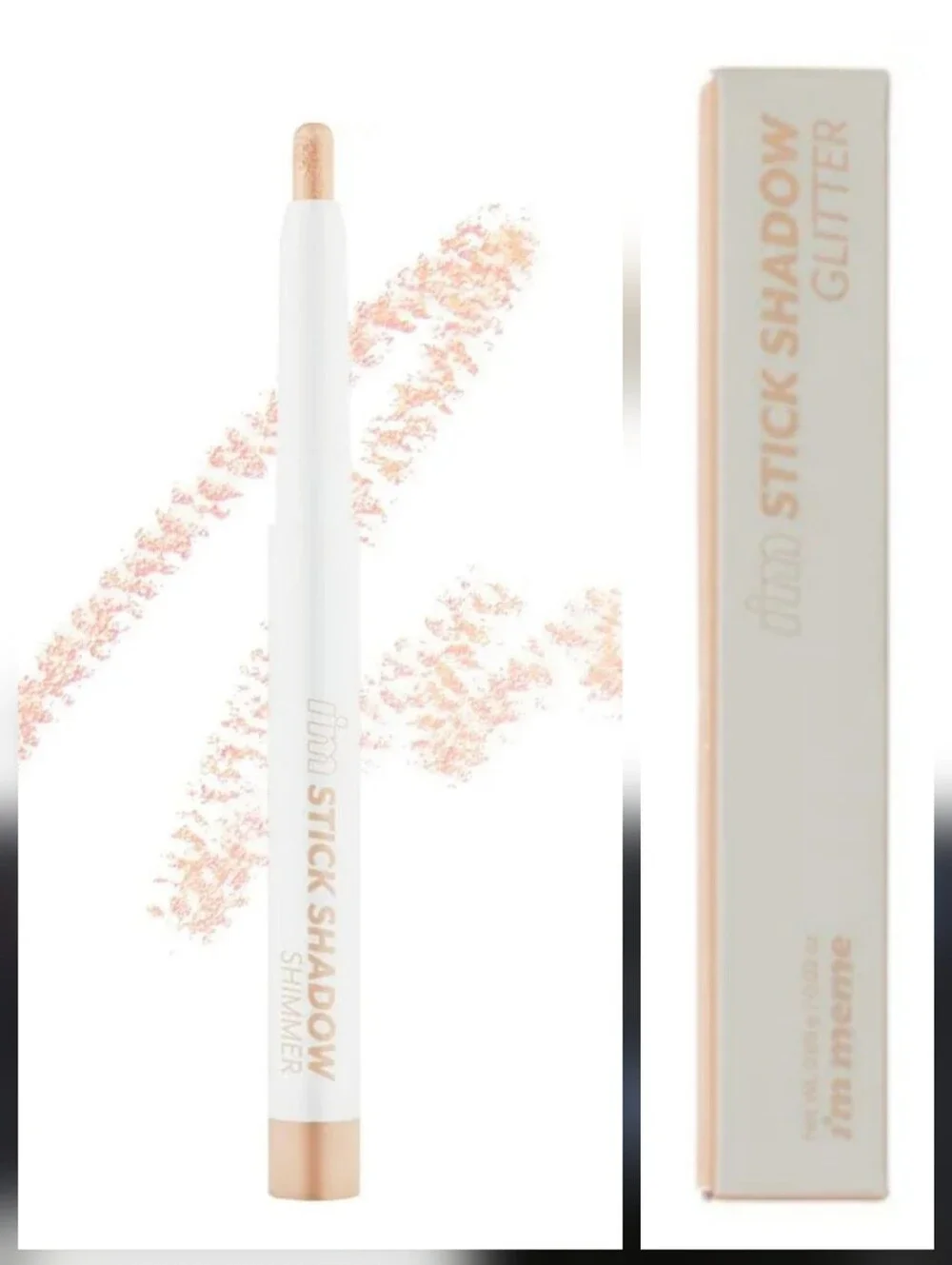 Makeup I'm Meme Cream Eyeshadow Stick 01 Champagne Gold Korean Beauty In Box